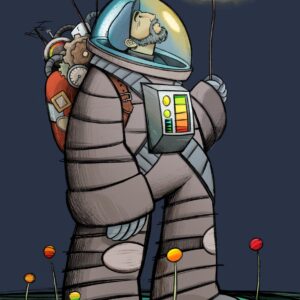 Space selfportrait.